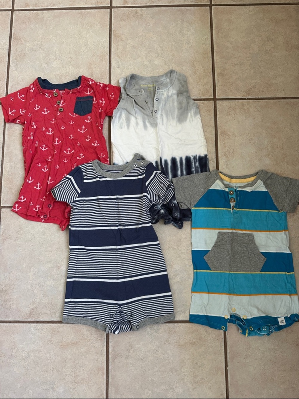 Burts Bees Summer Romper Bundle